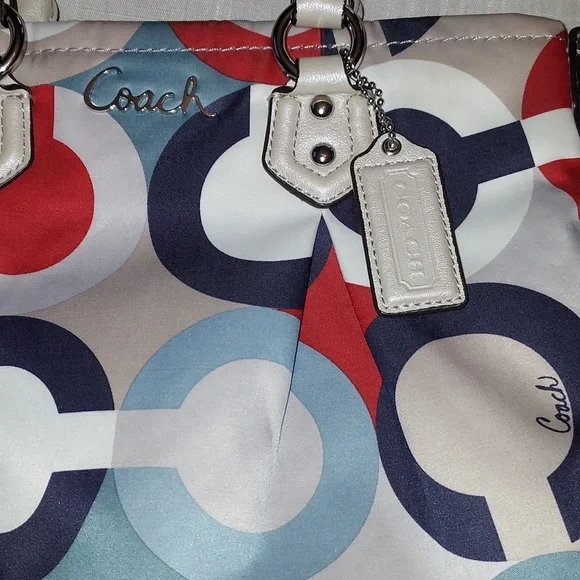 Coach Ashley Op Art Mini Tote Satchel Bag - Picture 2 of 12